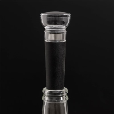 Набор для вина Доляна Crystal wine, 2 предмета: пробка, аэратор