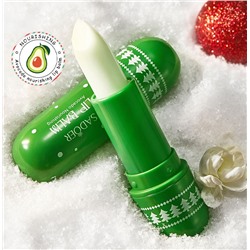 Бальзам для губ Новогодний Sadoer с АВОКАДО, 3,8 гр.