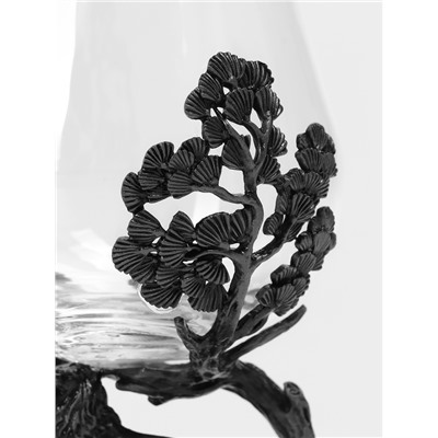 Бокал для коньяка «Лев», 310 мл, 8.3×2.3, стекло, прозрачный, серебряный