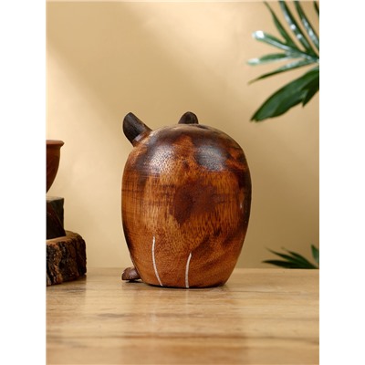 Копилка «Совенок», 10×10×13 см, дерево