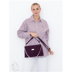 Сумка женская кожаная 98214-3MSS purple Velina Fabbiano-Safenta в Новосибирске