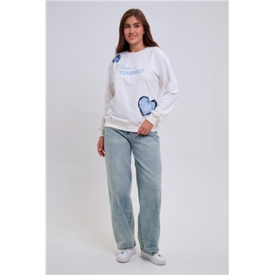 Свитшот женский 88545 (Молочный)