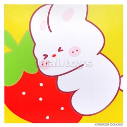 Набор творческая мастерская "Зайчик с клубничкой" 30*30 см.