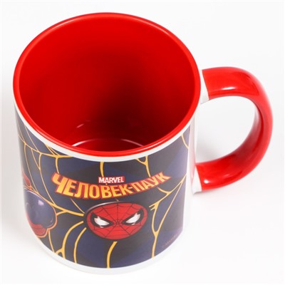 Кружка керамическая детская, сублимация, 320 мл «Супер-мен», Человек-паук МИКС