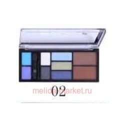 Farres cosmetic Тени для век  9 цветов, матовые тон 02 1106 (срок до 10.22)