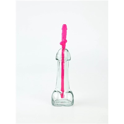 Подарочный набор новогодний «С Новым годом»: стакан 100 мл, трубочка, 18+