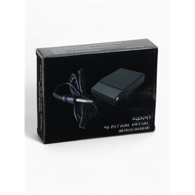 Педаль сустейна Music Life SP20 для цифрового пианино, серая, 10×7.5 см