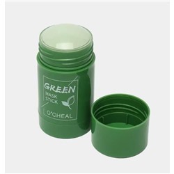 Глиняная маска с зеленым чаем, грязевая маска для глубокой очистки лица, удаления угрей, прыщей, 40 г