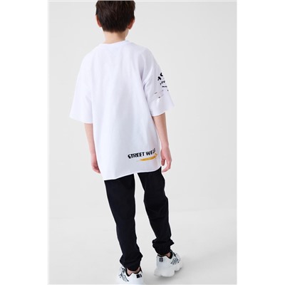 Комплект трикотажный для мальчиков: фуфайка (футболка), брюки PLAYTODAY, 1241079