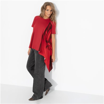 Футболка асимметричного кроя, Я здесь главная