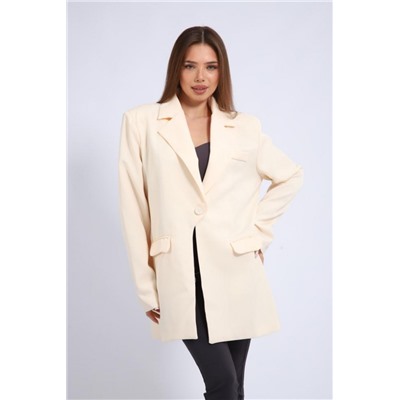 Женский жакет 31955 (Молочный)
