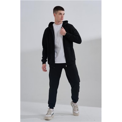 Костюм мужской на молнии 14477 (Черный)