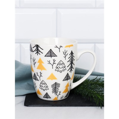 Кружка новогодняя 380 мл / MN-041 /уп 12/72/