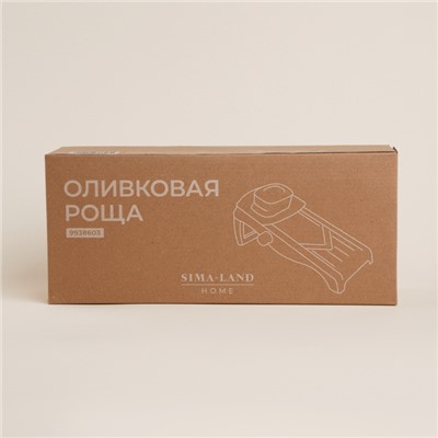 Овощерезка универсальная SL Home «Оливковая роща», 5 лезвий, оливковая