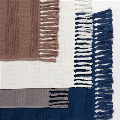 Полотенце для ног Love Life Turkish dream, 50×90 см, хлопок 100%, мокко