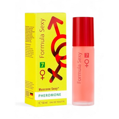 Туалетная вода женская с феромонами FORMULA SEXY №7, 50 мл
