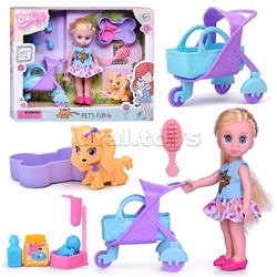 Кукла "Милена" с аксессуарами, в коробке