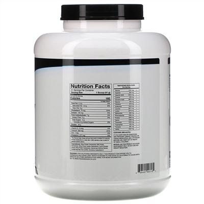 RSP Nutrition, Сывороточный протеин в порошке, шоколад, 2,09 кг (4,6 фунта)