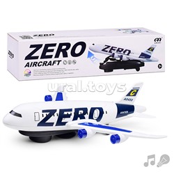 Самолет "Боинг" с подсветкой, в коробке