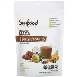 Sunfood, Superfoods, Organic Maca & Mushrooms, 7 oz (198 g)