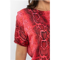 Блуза Морган (красная) Б14033-16М