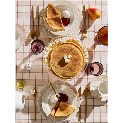 Скатерть «Этель» Bright cage, 149×220 см, 100% хлопок, рогожка 186 г/м²