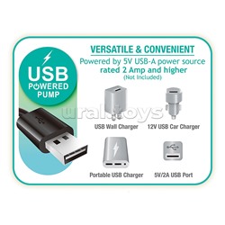 Надувной матрас 99х191х30см "Prestige" со встр. USB насосом, до 136кг, 64112 INTEX