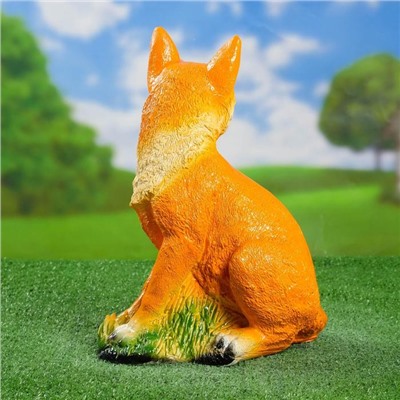 Садовая фигура из гипса «Лисица», 19×27×37 см