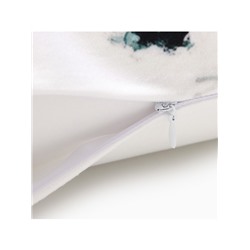 Наволочка декоративная новогодняя «Этель. Дед Мороз» 40×40 см, велюр