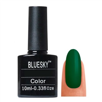 Bluesky Гель-лак для ногтей / Classic 192 SU, зеленый, 10 мл 1229