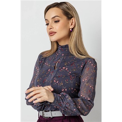 Блузка женская  3071/09/Антрацитовый