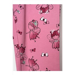 Комплект детский трикотажный для девочек: джемпер (футболка), брюки PLAYTODAY, 1240123