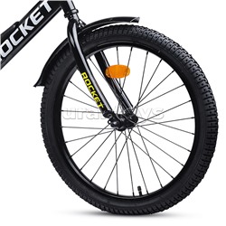 Велосипед 18" Rocket Phoenix, цвет черно/желтый