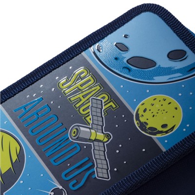 Пенал 6-ти ств. 190х110 мм "Космические сны" с табл.умножения (078313) 40110 Хатбер