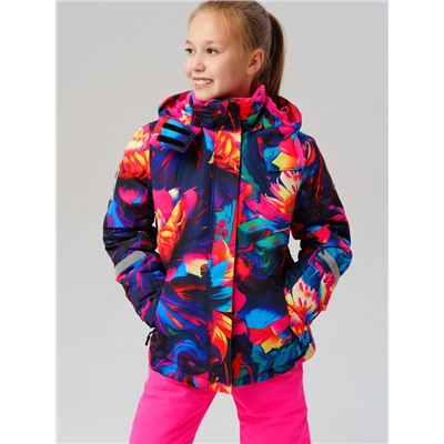Куртка текстильная с полиуретановым покрытием для девочек