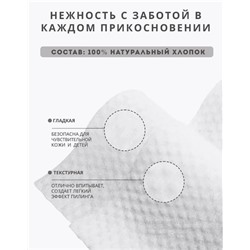 Косметические полотенца супер комфорт 20х20см, 40шт