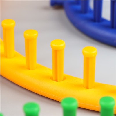 Набор устройств для вязания 4 шт., крючок и игла в комплекте d=14 см, 19 см, 24 см, 30 см