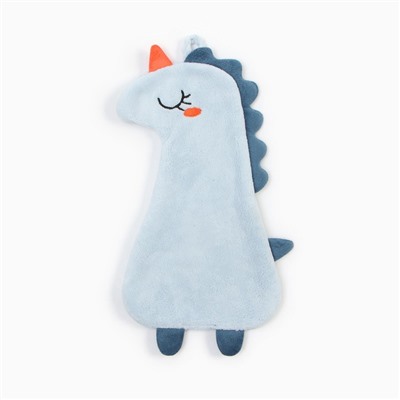 Полотенце для рук LoveLife «Дино», 40×19 см, микрофибра, голубое