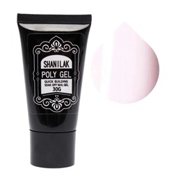 SHANILAK Полигель для наращивания ногтей 003, прозрачный ирис 11571