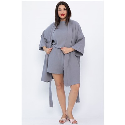 Комплект для дома Муслин (серый) К14579-52М