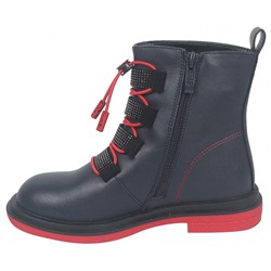 B-9568-C т/син Ботинки деми для девочек (32-37)/8