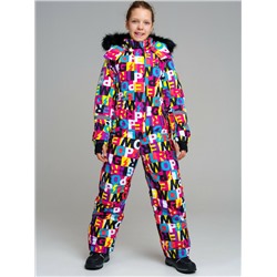 Комбинезон текстильный с полиуретановым покрытием для девочек