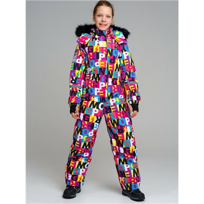 Комбинезон текстильный с полиуретановым покрытием для девочек