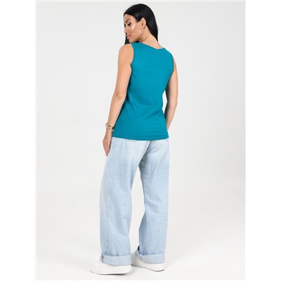 Апрель уно - майка бирюза