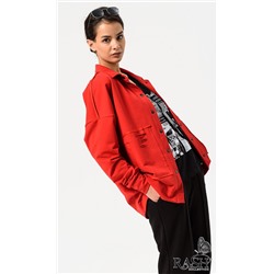 Жакет "Boho" красный