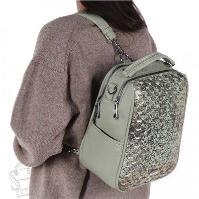 Рюкзак женский 69088-2 l.green Velina Fabbiano-Safenta/50