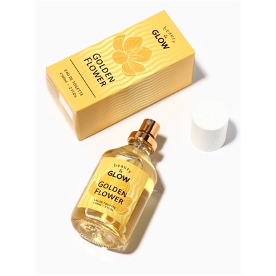 Туалетная вода женская Beauty&Glow Golden Flower, 60 мл