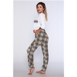 Женский домашний костюм с брюками 66