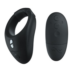 Черное эрекционное кольцо для ношения We-Vibe Bond