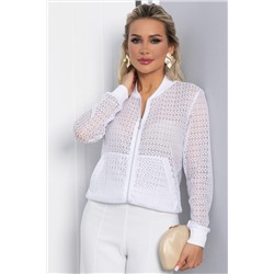 Бомбер Сан-Марино (белый) Б13587-13М